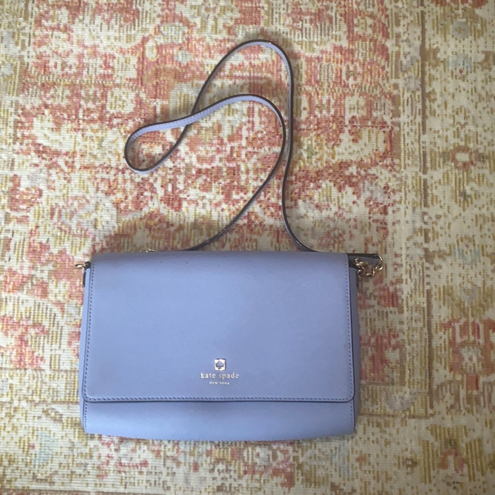 Kate Spade lilac crossbody bag
